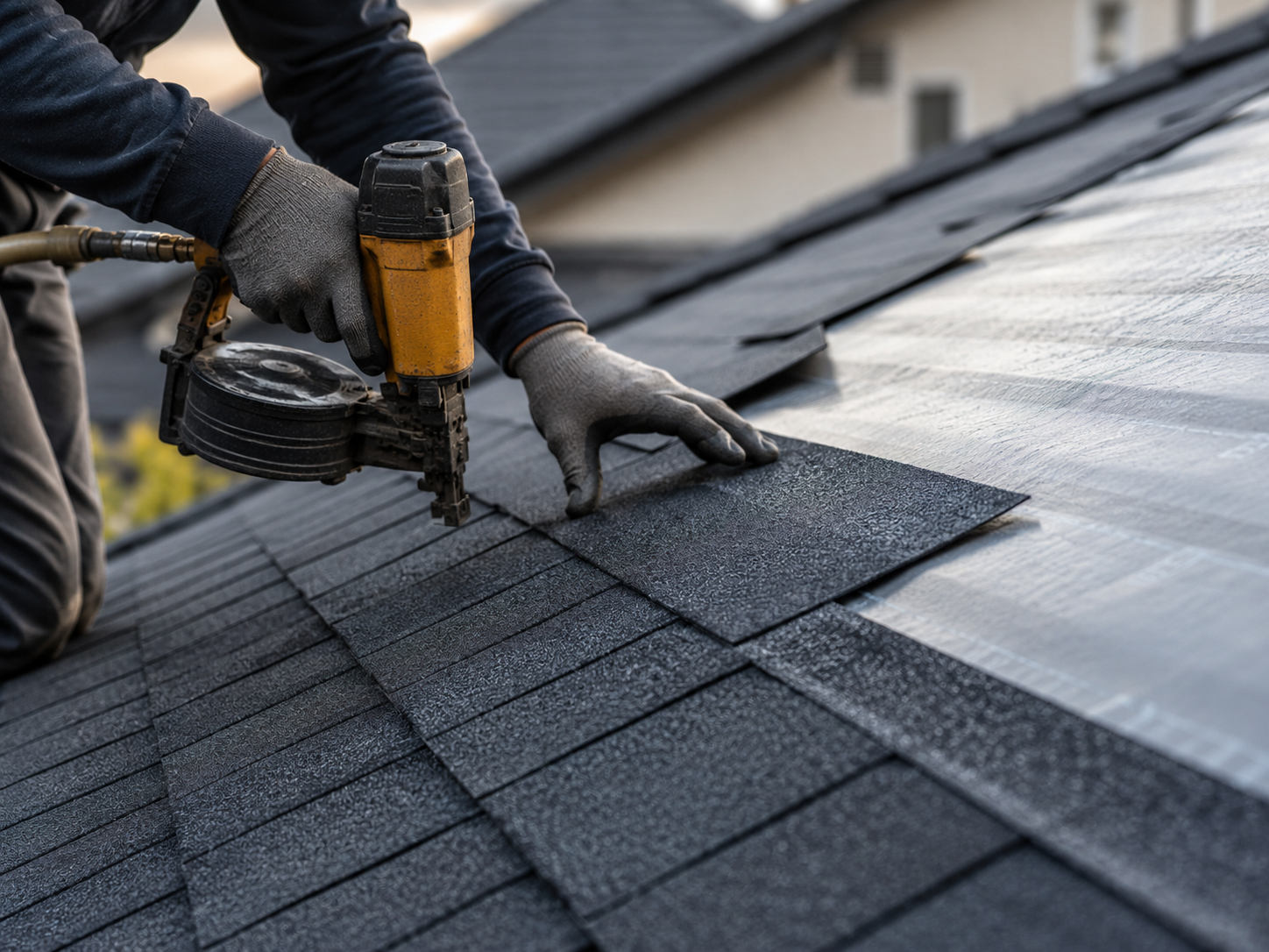 New Colorbond metal roof installation in Ballarat